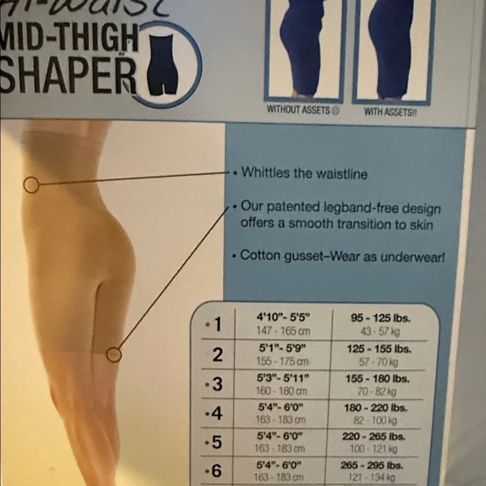 ASSETS by Sara Blakely Hi-Waist Shaper in Nude, Sz 3